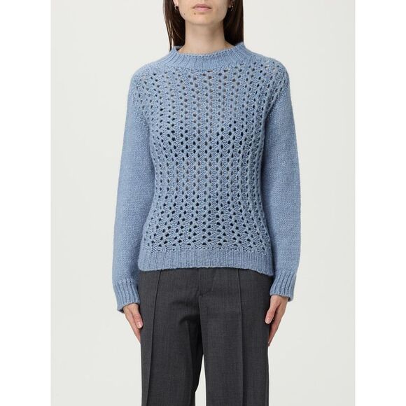 Dondup Sweater Woman Sky Blue
